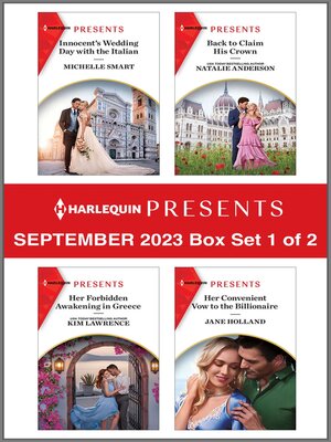 cover image of Harlequin Presents September 2023--Box Set 1 of 2